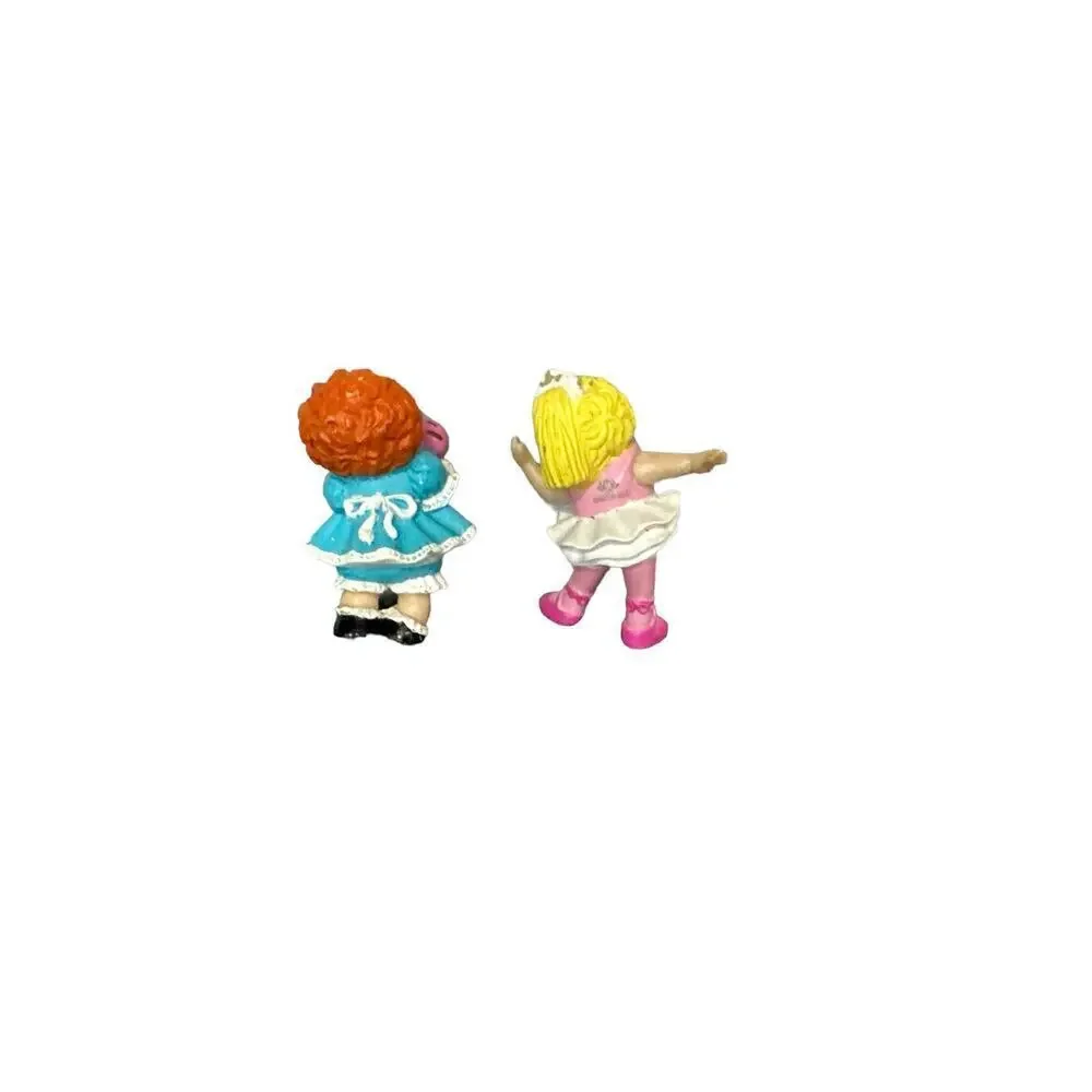 Two Cabbage Patch Kid Figures- One Ballerina And One Holding Ice Cream